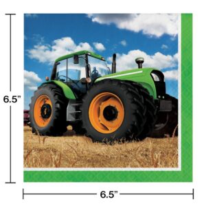 Tractor Time Luncheon Napkins 16CT