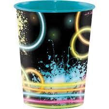 Glow Party Plastic Keepsake Cup 16 Oz.