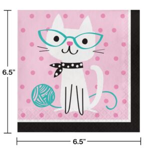 Purr-fect Party Luncheon Napkins 16CT