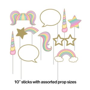 Sparkle Unicorn Photo Booth Props