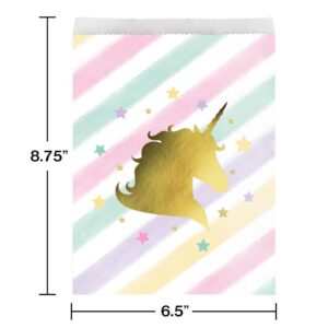Sparkle Unicorn Treat Bags 10CT