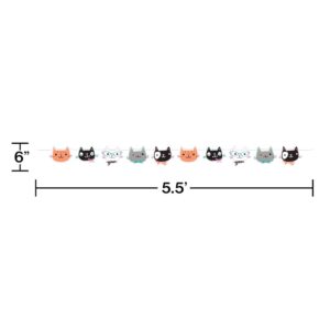 Purr-fect Party Cat Garland