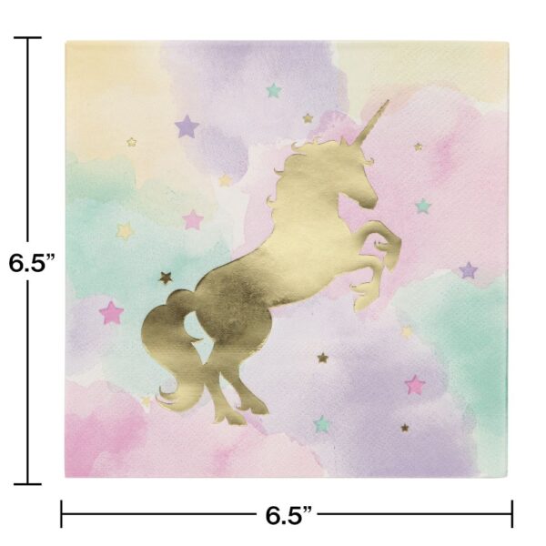 Sparkle Unicorn Luncheon Napkins 16CT