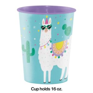 Llama Party 16 Oz Keepsake Cup