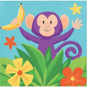 Jungle Safari Beverage Napkins 16CT
