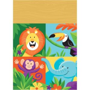Jungle Safari Loot Bags 8CT