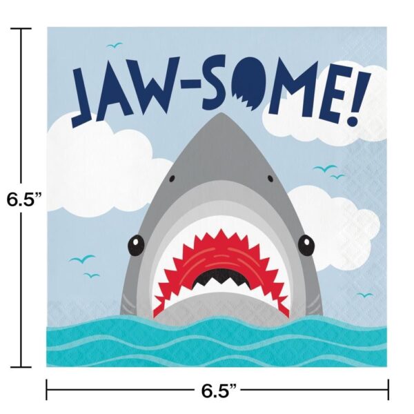 Shark Party Luncheon Napkins 16CT