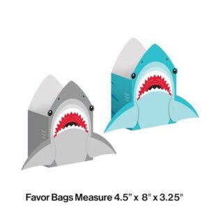 Shark Party Treat Bag With Attachments