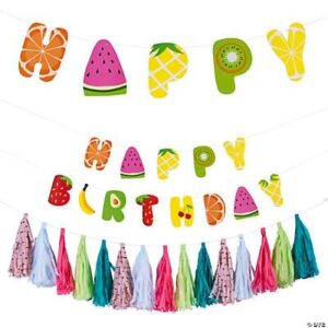 Tutti Frutti Garland Banner Kit