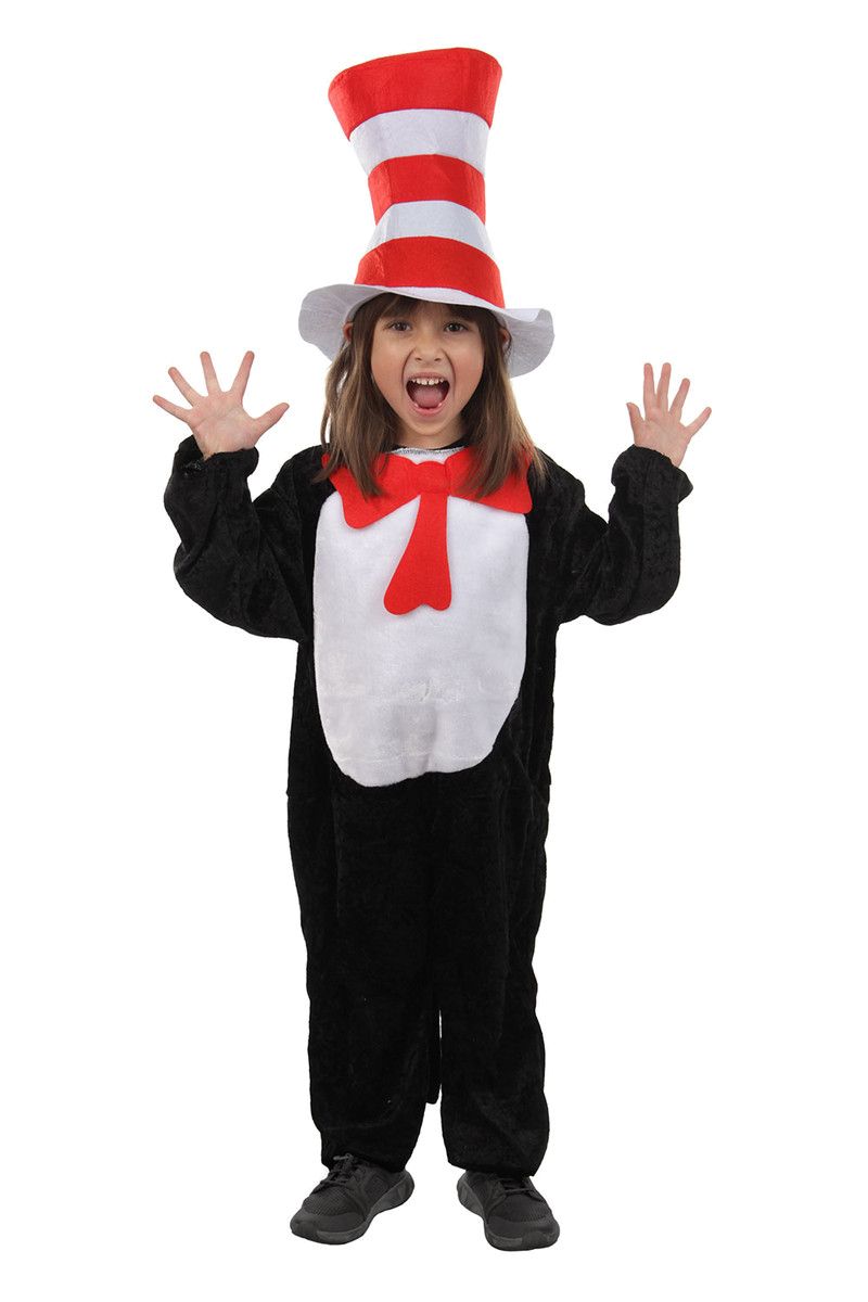 Cat In The Hat Child Costume - Party WOW