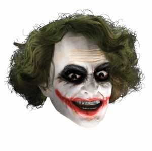 Joker 3/4 Mask W/hair