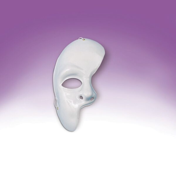 White 1/2 Mask