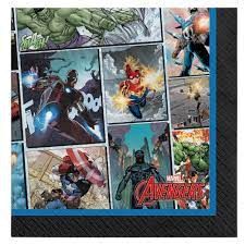 Marvel Powers Unite Beverage Napkins 16ct