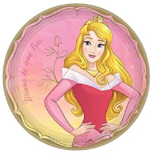 Aurora 9" Round Plates 8CT