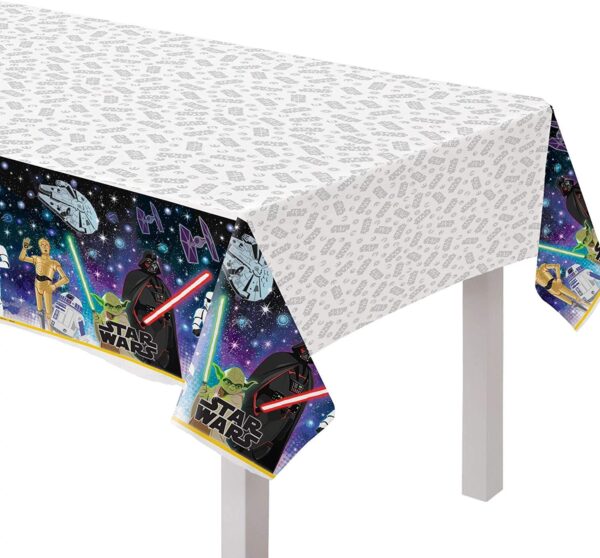 Star Wars Galaxy Plastic Table Cover 54"x96"