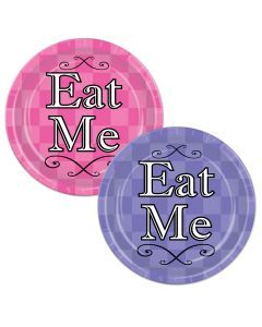 Alice In Wonderland 7" Plates 8CT