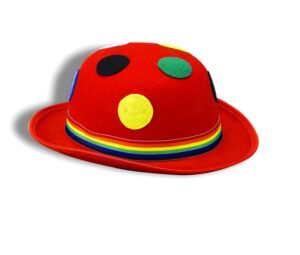 Red Polka Dot Derby hat