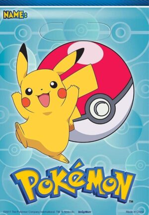 Pokemon Core Folded Loot Bags 8CT
