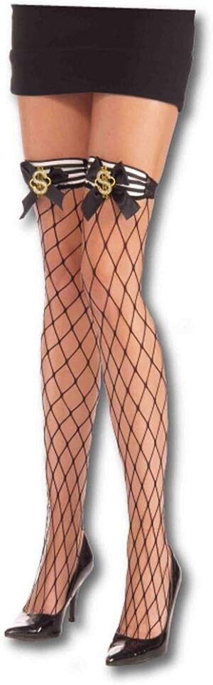 20's Net Thigh Highs