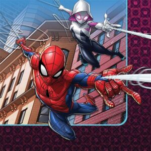 Spider-man Webbed Wonder Beverage Napkins 16ct