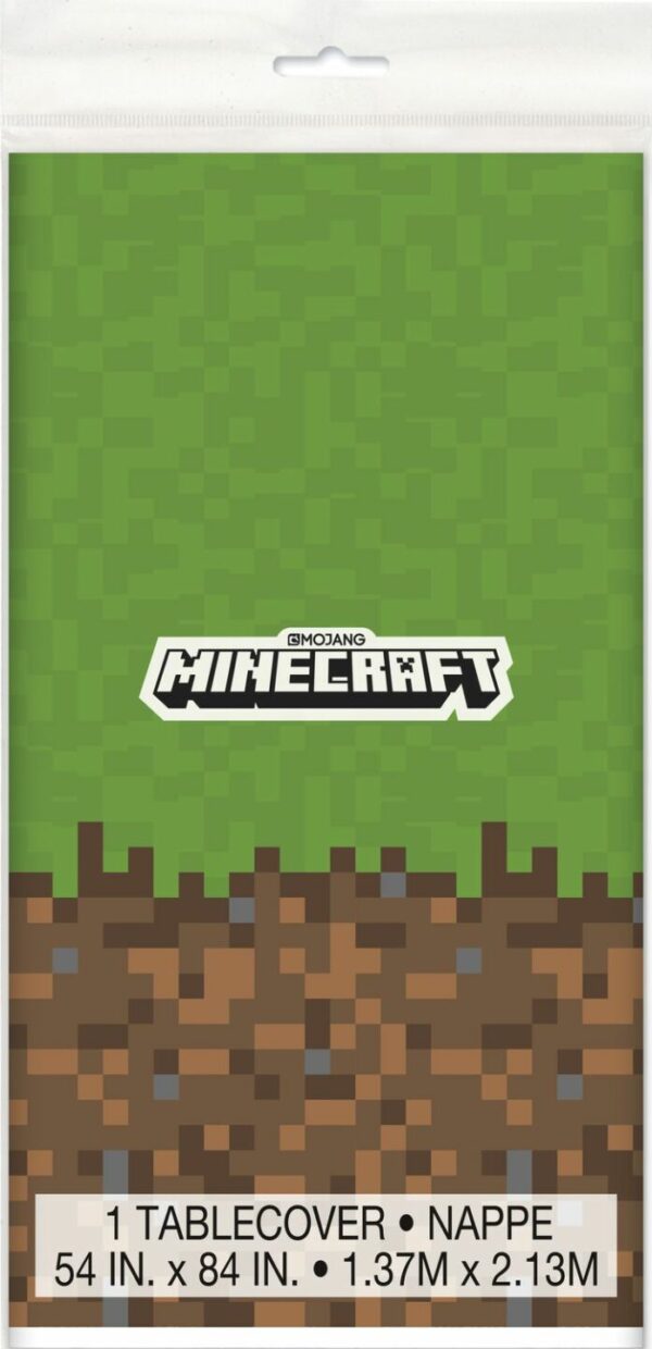 Minecraft Plastic Tablecover 54"x84"