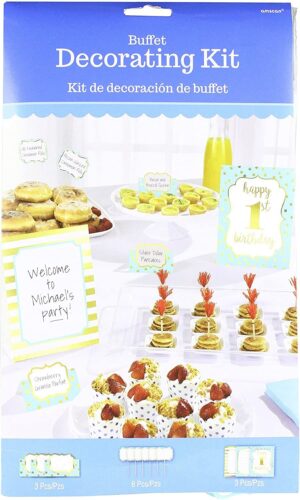 1st Birthday Buffet Decorating Kit