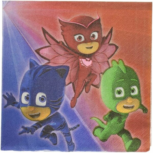 PJ Masks Beverage Napkins 16ct