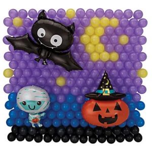 Halloween Balloon Back Drop Kit