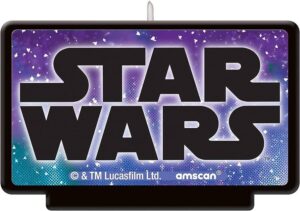 Star Wars Galaxy Birthday Candle