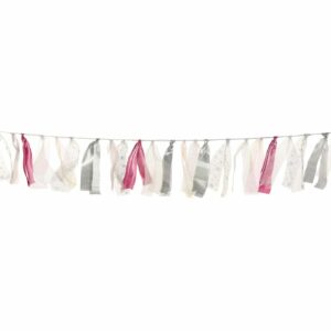Luminous Birthday Tulle Ribbon Garland