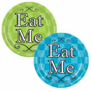 Alice In Wonderland 9" Plates 8CT