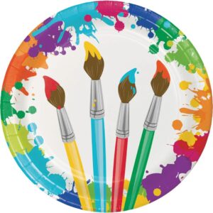 Art Party 9" Plates 8CT
