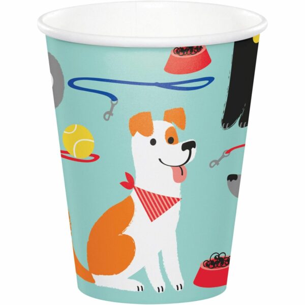Dog Party 9oz Cup 8CT