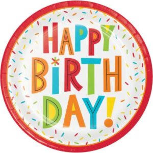 Birthday Fun 9" Plates 8CT