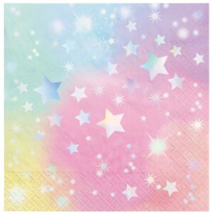 Luminous Birthday Beverage Napkins 16CT