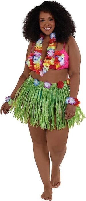 5 Piece Hula Skirt