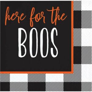 Here For The Boos Beverage Napkins 16CT