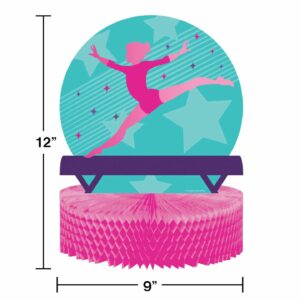 Gymnastics Honey Comb Centerpiece