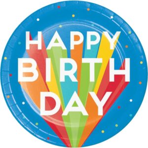 Birthday Bash 9" Plates 8CT