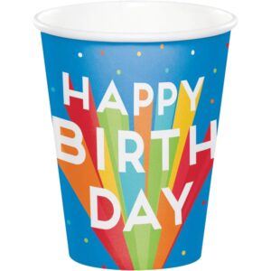 Birthday Bash 9oz Cups 8CT