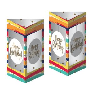 Birthday Stripes Centerpiece 2CT