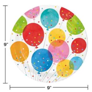 Confetti Balloon 9oz Cup 8CT