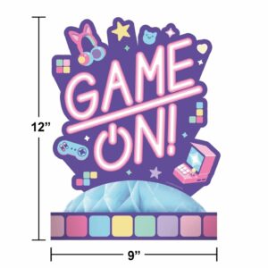 Digital Game Honey Comb Centerpiece