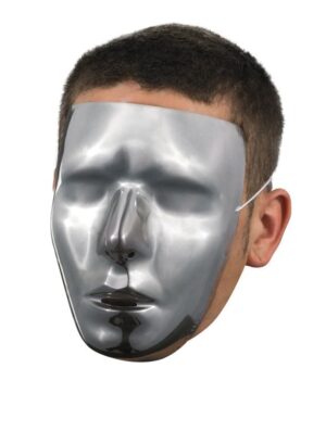 Male Chrome Mask