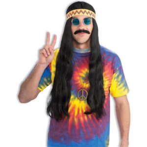 Deluxe Hippie Dude Wig