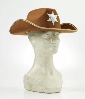 Cowboy Hat w/Badge Child