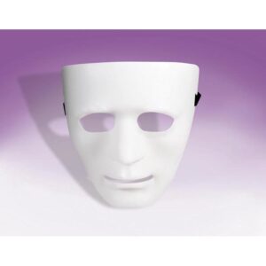White Face Mask