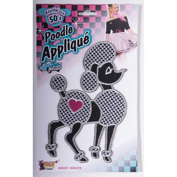 50s Poodle Applique
