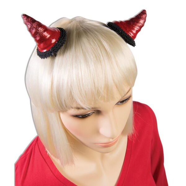 Devil Horn Barettes