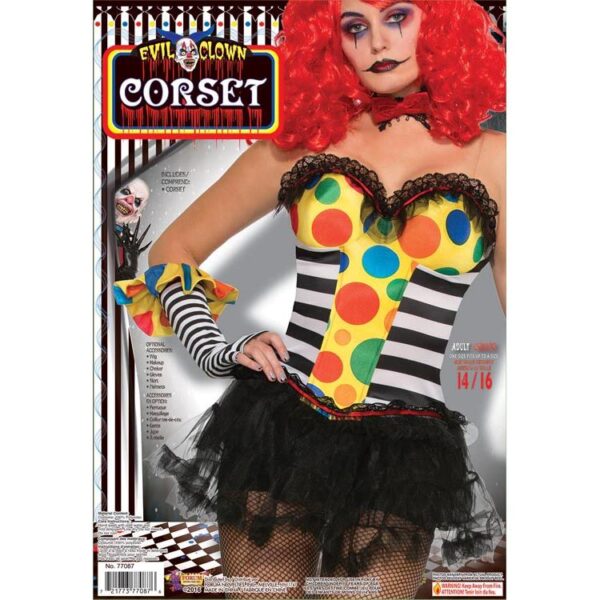 Evil Clown Corset